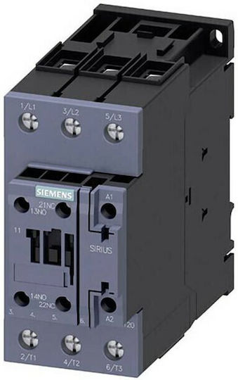 Siemens Ρελέ Ράγας Ισχύος Τριπολικό