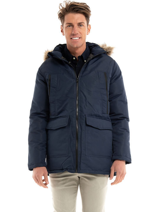 Jack & Jones Winter Jacke Parka Navy Blazer