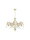 Elmark Rebecca Chandelier Lampshade 3xE14 Gold 955REBECCA3