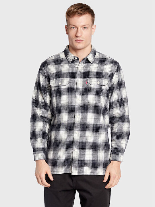 Levi's Jackson Worker Дълъг ръкав Фланелен Риза...