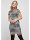 Summer Mini Dress Snow Leo