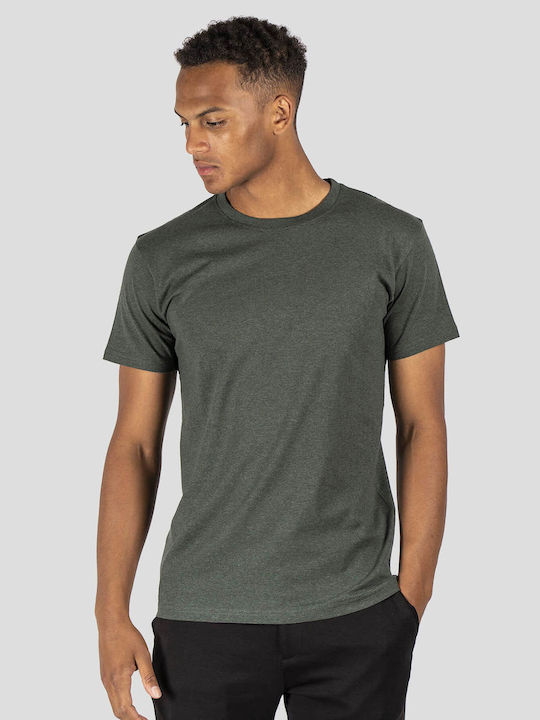Marcus Ανδρικό T-shirt Πράσινο Μονόχρωμο