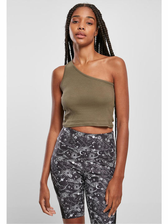 Urban Classics Γυναικείο Καλοκαιρινό Crop Top Β...
