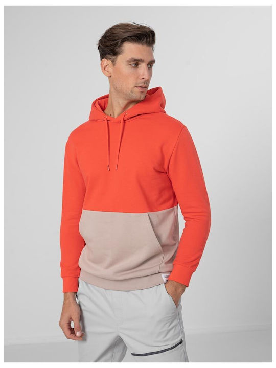 Sweatshirt with Hood Orange