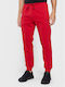 Sweatpants with Elastic Red