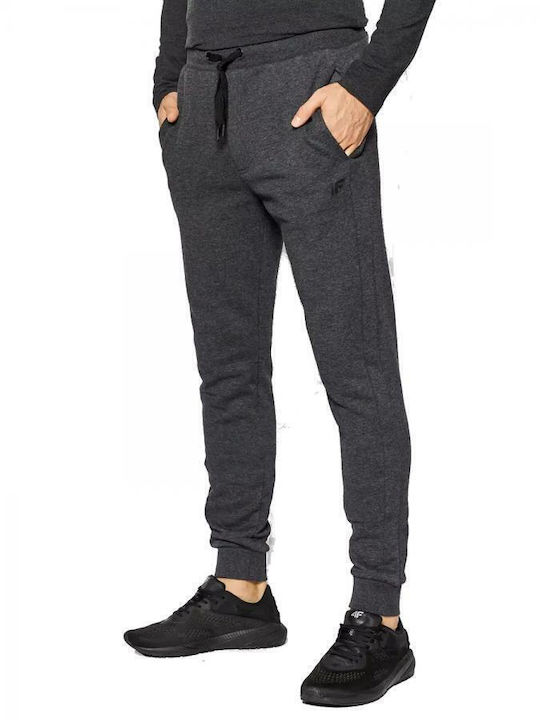 4F Football Sweatpants with Elastic Gray