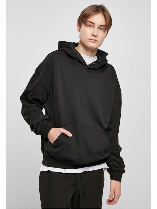 Sweatshirt mit Kapuze Schwarz