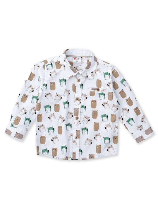 Funky Kids Shirt White