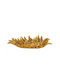 Zen Collection Polyresin Decorative Platter Gold 43x29x10cm