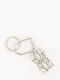 Guess Ключодържател от Метал Silver