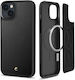 Spigen Cyrill Kajuk Mag Silicone Back Cover Bla...