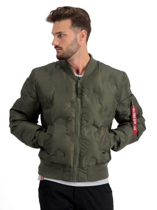Alpha Industries MA-1 Μπουφάν Puffer Χακί