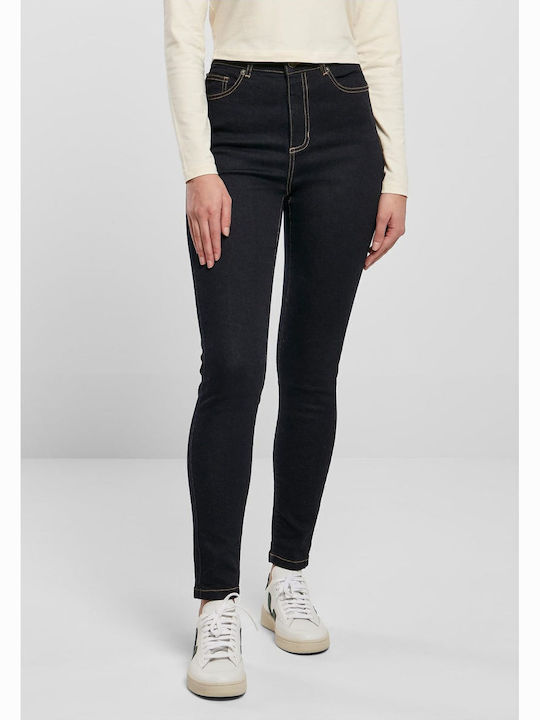 Hoch tailliert Damenjeans in Enger Passform