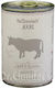 Dr.Clauder's B.A.R.F. Complete Menu Nassfutter Hunde in Dose mit Rindfleisch 400gr