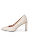 Tamaris Leder Pumps Beige