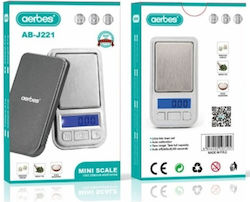 Aerbes AB-J221 Aerbes Професионална Везна Прецизност 0.100кг / 0.01гр Aerbes AB-J221 Aerbes Професионална Везна Прецизност 0.100кг / 0.01гр