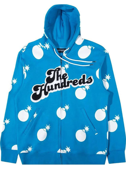 The Hundreds Geacă Cu Glugă Albastră