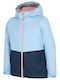 Kids' Sports Jacket Short with Hood Light Blue