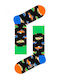 Happy Socks Car Ανδρικές Κάλτσες Μαύρες