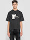 T-shirt Μαύρο