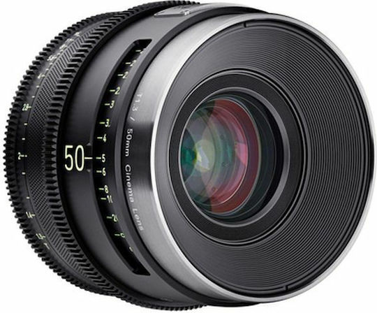 Samyang Full Frame Camera Lens XEEN Meister 50mm T1,3 for Canon EF Mount Black