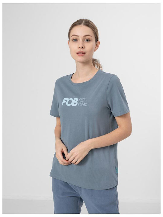 4F Women's T-shirt Blue