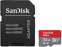 Sandisk Ultra microSDHC 32GB Class 10 U1 A1 UHS-I with Adapter