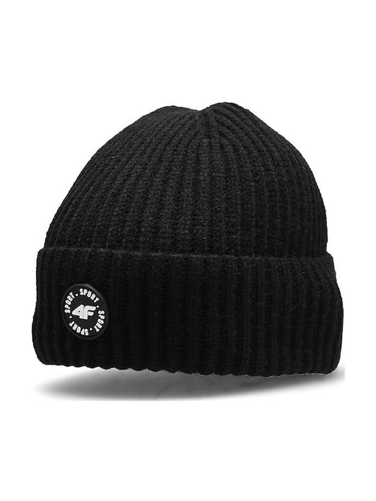 4F Kids Beanie Knitted Black