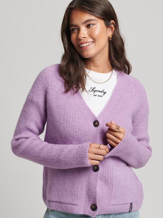 Superdry Women's Knitted Cardigan with Buttons ...