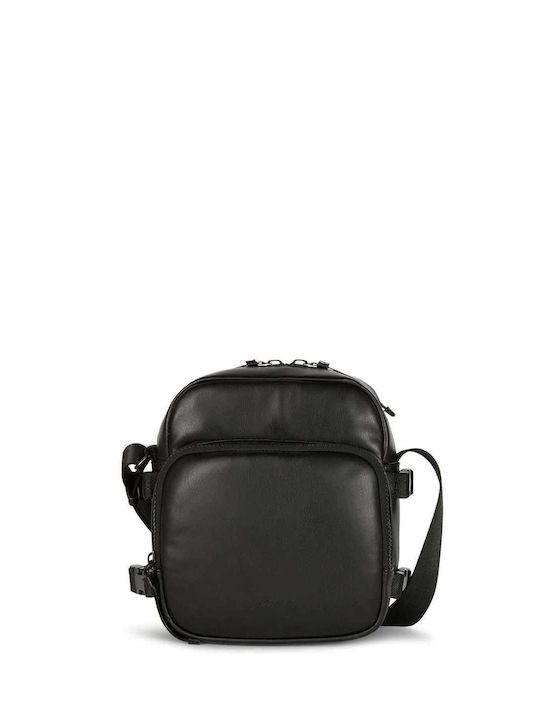 Trussardi Ανδρική Τσάντα Ώμου / Χιαστί σε Μαύρο χρώμα