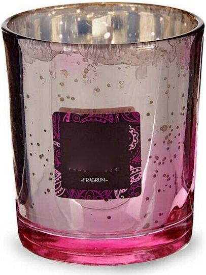 BigBuy Aromatic Candle Fragrum in Jar with Milk Cream Perfume 9x9cm