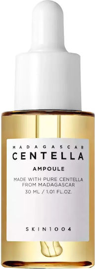 Skin1004 Madagascar Centella Ampoule Face Serum with Centella Asiatica & Hyaluronic Acid for Brightening 30ml