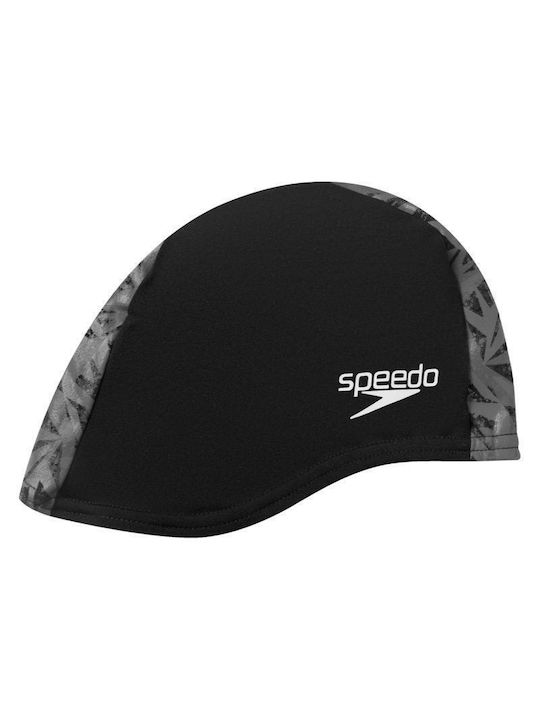 Speedo Boom Eco Endurance Polyester Adults Swimming Cap Black
