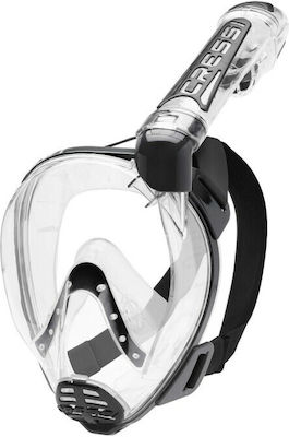 CressiSub Full Face Diving Mask Duke S/M Μαύρο/Διάφανο S6417106