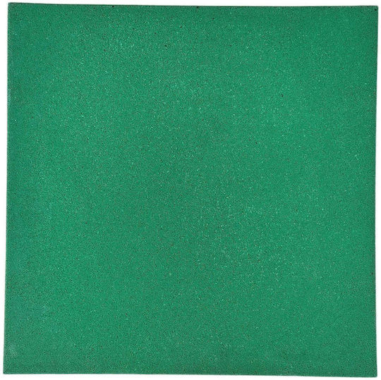 Doorado Boden Bodenbelag für Turnhallengeräte Fitnessstudio Grün 50x50x4cm 1Stück