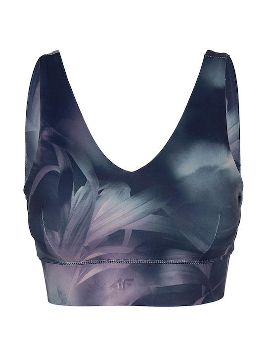 4F Women's Sports Bra without Padding Purple