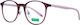 Benetton Weiblich Kunststoff Brillenrahmen Lila BEO1010 275