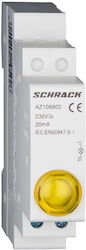 Schrack Single Indicatoare luminoase de panou Galbenă Schrack Single Indicatoare luminoase de panou Galbenă