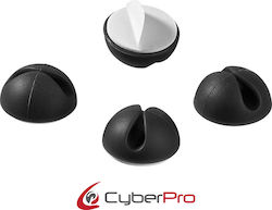 CyberPro CP-CM4 Clips Οργάνωσης Καλωδίων 4τμχ
