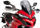 Puig Motorcycle Windshield & Windscreen Tinted Visor for Ducati Multistrada 950/1200/1260/V2/V2S 7622H