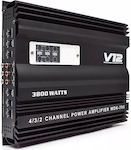 Car Audio Amplifier WDK-V705 4 Channels (A/B Class)