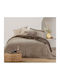 Nef-Nef Homeware Duvet Cover Single 160x220cm Weekend Beige