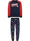 Energiers Kids' Pajamas Winter Navy Blue Outlaws