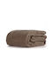 Nef-Nef Homeware Κουβερτοπάπλωμα με Γέμιση Hollowfiber Μονό 160x220εκ. Redick Taupe