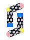 Happy Socks U Milk Men's Patterned Socks Black