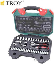 Troy 26100-T Καστάνια με Καρυδάκια 1\4" 40τμχ Troy 26100-T Καστάνια με Καρυδάκια 1\4" 40τμχ