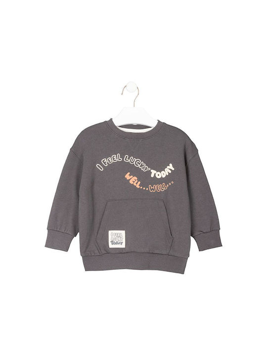 Losan Kids Sweatshirt with Pocket Gray