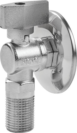 Viospiral Wasserhahn / Schalter Ecke 1/2"x1/2" 1/2"x1/2"