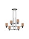 Home Lighting Chandelier Lampshade Black 77cm 77-8872