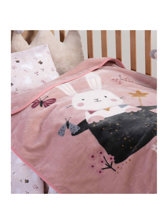 Nef-Nef Homeware Pătură Pepinieră Swaddling Roz...